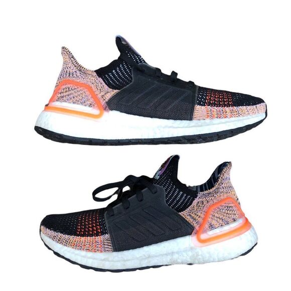 Rare Adidas UltraBoost 19 Solar Orange Size 6.5 - Picture 5 of 16